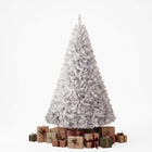 DREAMADE 6/7.5 FT Silver Tinsel Christmas Tree Metallic Artificial Decoration