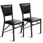 Metal Folding Chair Dining Chairs Home Restaurant Furniture - Dreamade