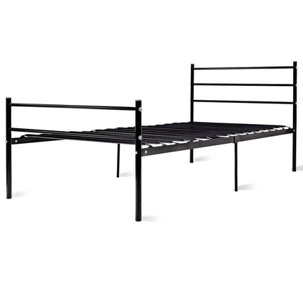 Dreamade Twin Size Platform Bed with Headboard and Footboard