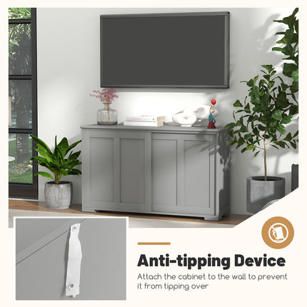 DREAMADE Buffet Cabinet, Modern Buffets & Sideboards Cabinet w/Storage