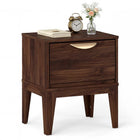 Dreamade Mid Century Modern Night Stand with Storage for Small Spaces Bedroom