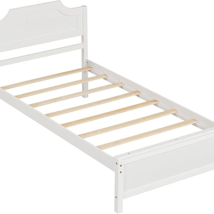 Dreamade Queen/Twin/King/Full Size Wooden Bed Frame with Headboard