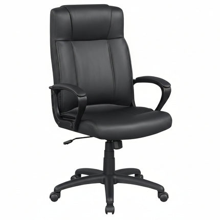 Dreamade Faux Leather Office Chair Computer Desk Chair with Rocking Function