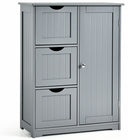 Bathroom Floor Cabinet, Wooden Storage Cabinet - Dreamadeus