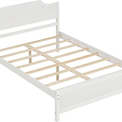 Dreamade Queen/Twin/King/Full Size Wooden Bed Frame with Headboard