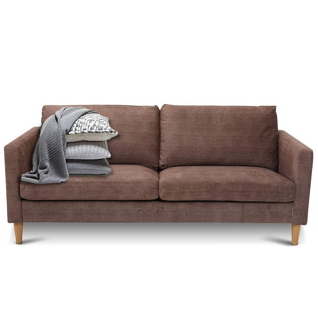Dreamade Modern Upholstered Accent Sofa, Fabric Futon Sofa Bed