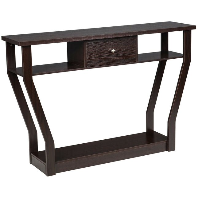 Console Table Modern Easy Assembly Entryway Table