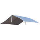 Dreamade 7.5ft x 7.5ft Cover for Dog Kennel, Pet Dog Run House Shade for Backyard Playpen, Water-Resistant Kennel Cover