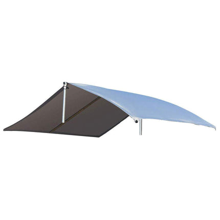 Dreamade 7.5ft x 7.5ft Cover for Dog Kennel, Pet Dog Run House Shade for Backyard Playpen, Water-Resistant Kennel Cover