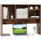 Countertop Storage Hutch with 4 Shelves for Computer Desk