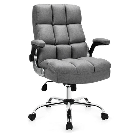 Dreamade Executive Office Chair,Adjustable Tilt Angle and Flip-up