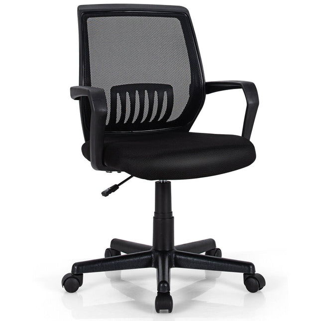 Mesh Office Chair, Mid Back Computer Desk Chair, Ergonomic Executive Chair