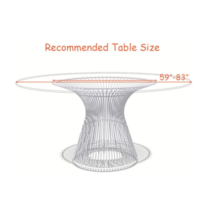 10 Pcs Round White Tablecloth 120-Inch, Premium Polyester Table Cover (White, 120") - Dreamadeus