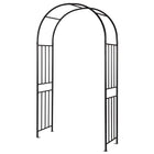 Dreamade 7.2Ft Garden Arch, Outdoor Steel Arbor w/Stakes