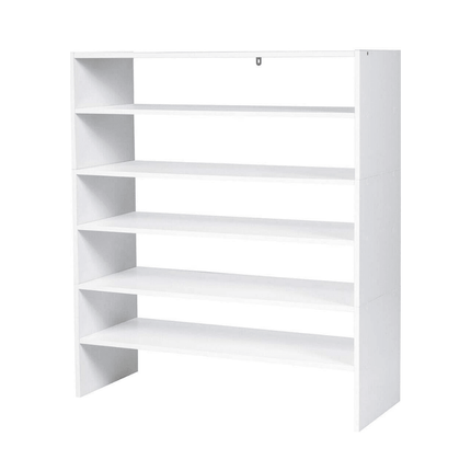 3-in-1 Shoe Rack, 5-Tier Shoe Organizer, Wood Storage Shelf for Shoes - Dreamadeus