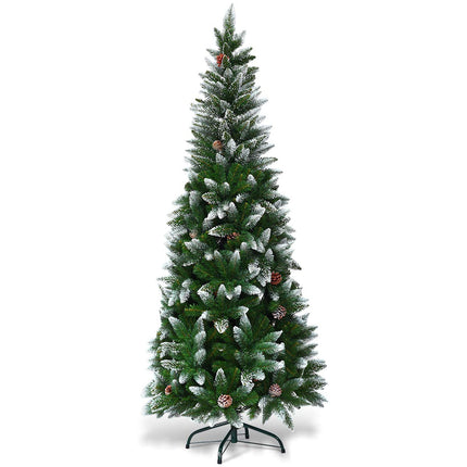 5ft, 6FT 7.5FT Artificial Pencil Christmas Tree - DreamadeUS