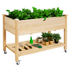 Raised Garden Bed on Wheels, 47.5