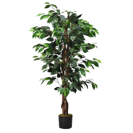 4/5.5/6FT FICUS Silk Leaf Artificial Tree - DreamadeUS