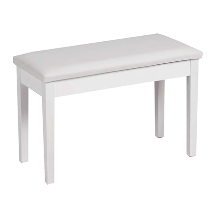 Dreamade Piano Bench W/Padded Cushion and Music Storage, Comfortable Double Duet Seat