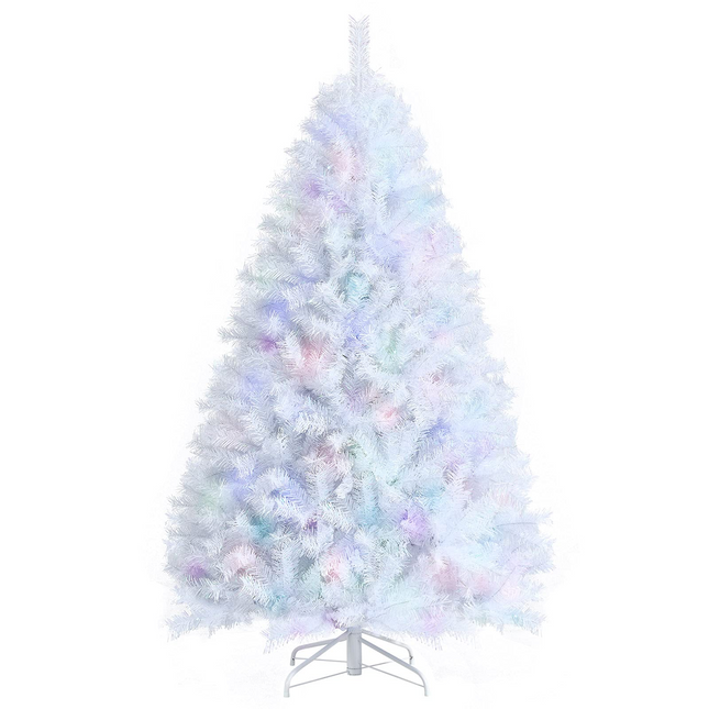Dreamade Artificial Christmas Tree, Hinged Unlit Full Xmas Pine Tree, Quick Set-Up, for Indoor Home Office Holiday Decoration - DreamadeUS