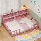Pink / Full with Bookcase