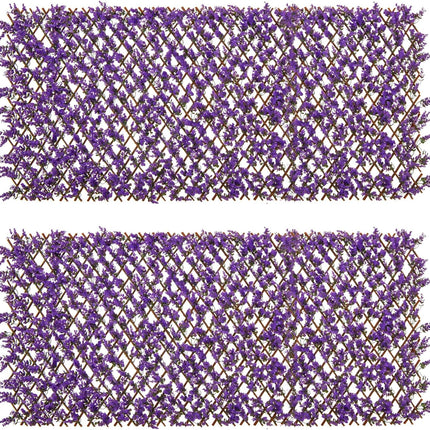 Dreamade Expandable Fence Privacy Screen - Decorative Faux Fencing Panel for Balcony
