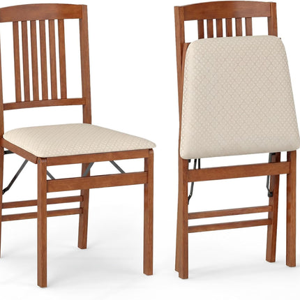Dreamade Folding Dining Chairs Set (2/4)