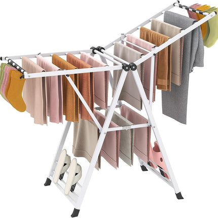 Dreamade Clothes Drying Rack with Height Adjustable Wings