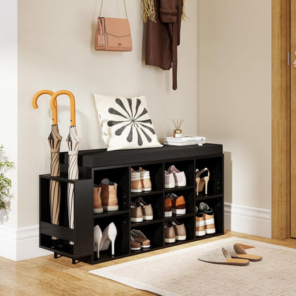 Dreamade Shoe Storage Bench with Umbrella Stand