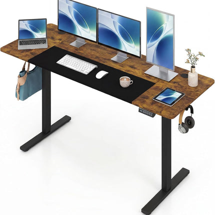Dreamade 63 x 24 Inch Electric Standing Desk w/ 3 Memory Presets