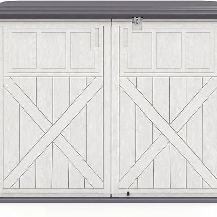 Dreamade 20 Cu.Ft Outdoor Storage Cabinet with Adjustable Shelf
