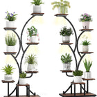 Dreamade Plant Stand Indoor with Grow Lights 8-Tier 58