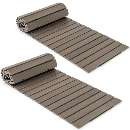 Dreamade 8 FT Garden Pathway, Waterproof HDPE Outdoor Walkway with Non-Slip Surface (1/2)