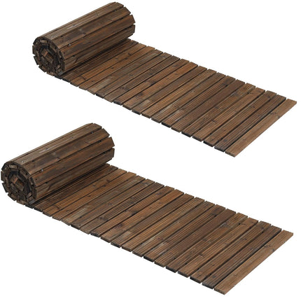 Dreamade 12 FT Wooden Garden Pathway (1/2)