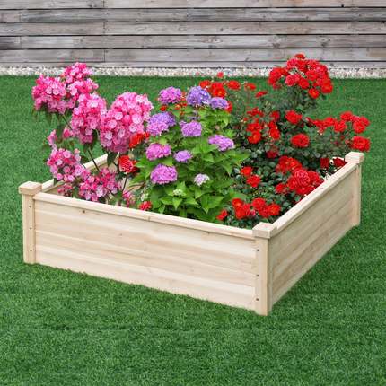 Dreamade Raised Garden Bed, 40''Lx40''Wx12''H