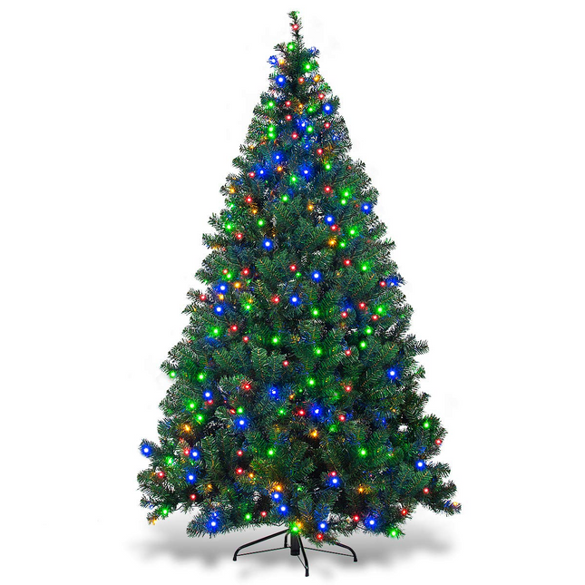 Dreamade Artificial Christmas Tree Premium Spruce Hinged Tree, UL-Certified Transformer - DreamadeUS