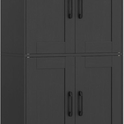 Dreamade Bathroom Cabinet 43.5 inch Storage Cabinet with Doors and Adjustable Shelves