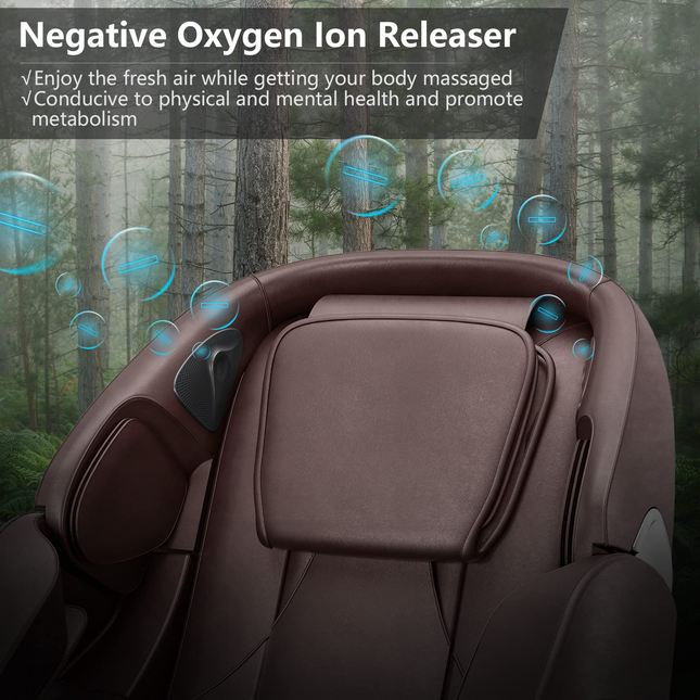 Dreamade SL Track Massage Recliner Zero Gravity W/Negative Ion Generator