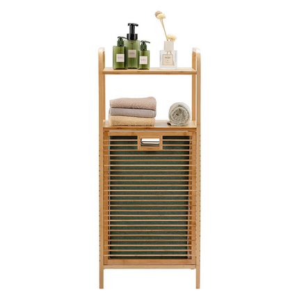 Bamboo Freestanding Clothes Basket - Dreamadeus