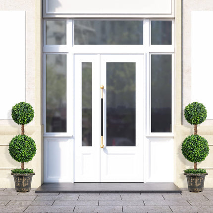 3 Ft /4 Ft Artificial Boxwood Topiary Tree, Fake Greenery Plants Ball Tree - DreamadeUS