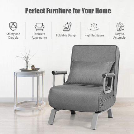 Dreamade Convertible Sofa Bed Sleeper Chair