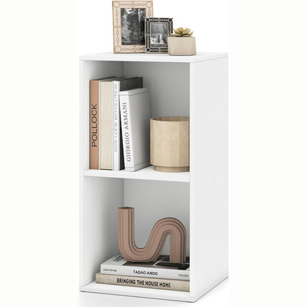 Dreamade 3-Cube Modern Bookcase, Vertical or Horizontal