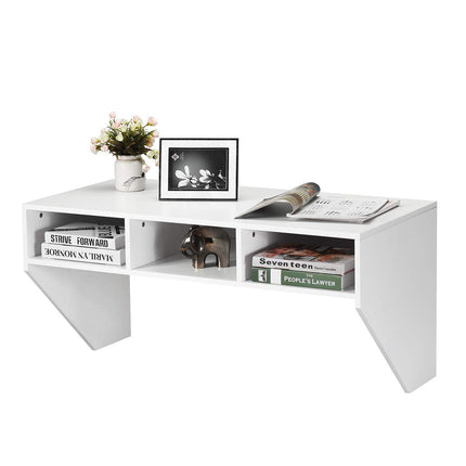 Dreamade Wall Mounted Desk Floating Computer Desk