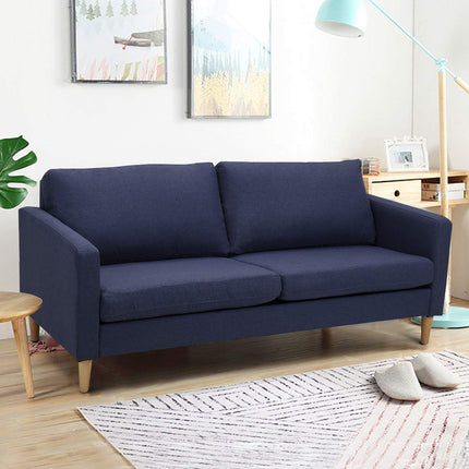Dreamade Modern Upholstered Accent Sofa, Fabric Futon Sofa Bed