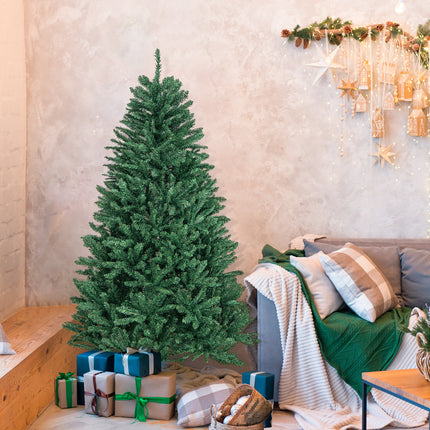 DREAMADE 9 FT Artificial Christmas Tree, Premium Hinged Pine Xmas Tree with 3594 PVC Branch Tips