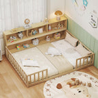 Natural / Full with Bookcase