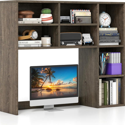 Dreamade Wooden Desktop Storage Organizer for Dorm College Office