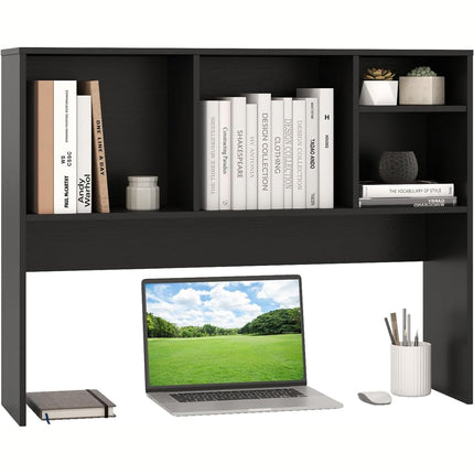 Countertop Storage Hutch with 4 Shelves for Computer Desk