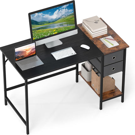 Dreamade Computer Desk with Drawers