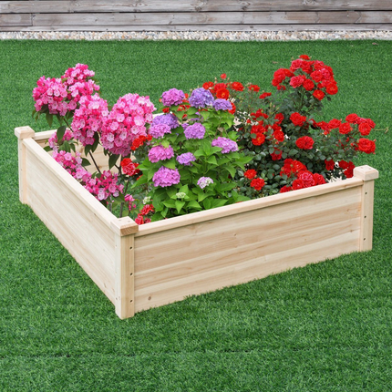 Dreamade Raised Garden Bed, 40''Lx40''Wx12''H